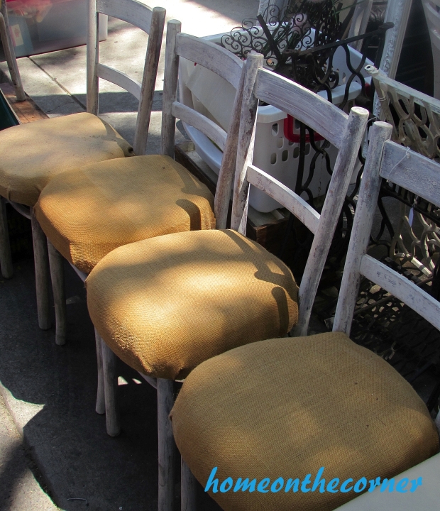Wooden chairs for my patio.