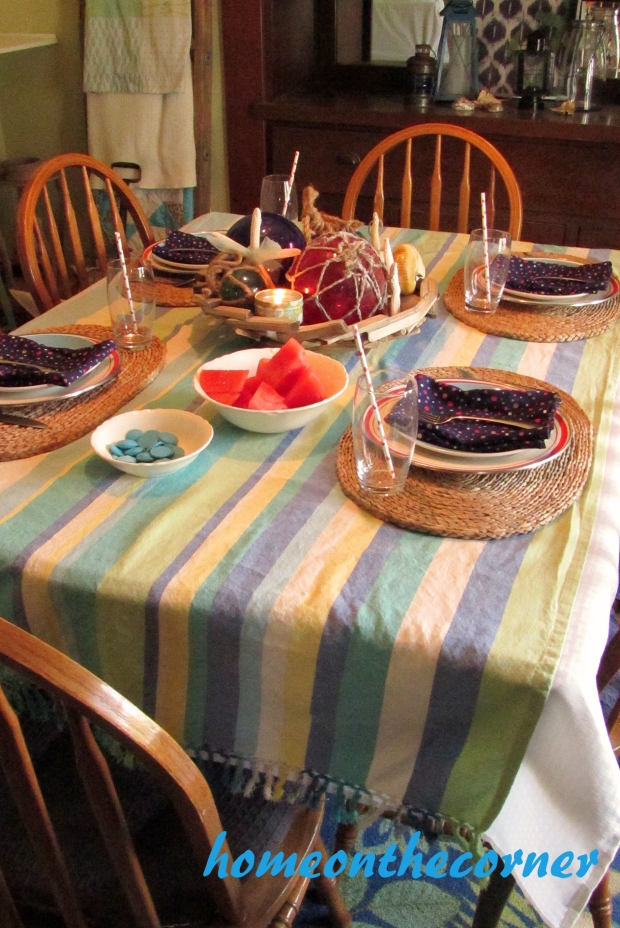July tablescape