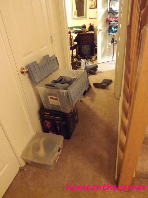 A Mess in the Hallway