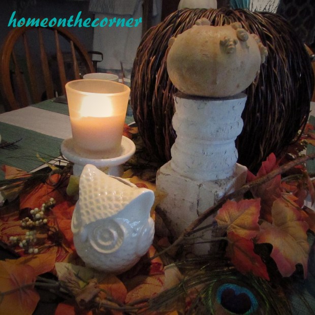 Fall Tablescape Centerpiece 2015