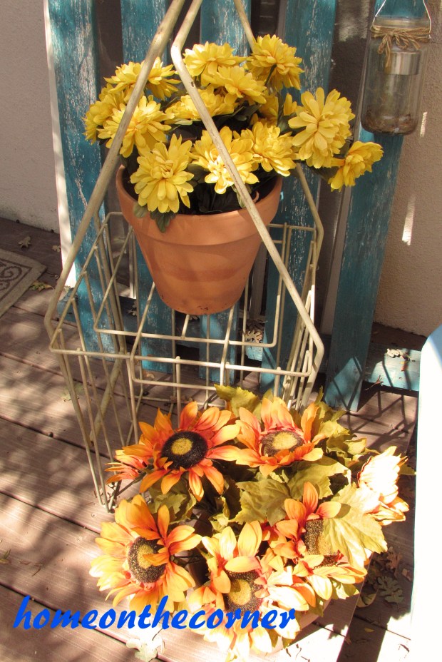 late summer back patio