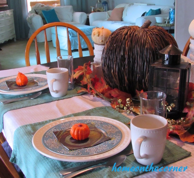 2015 Home Tour Fall Tablescape