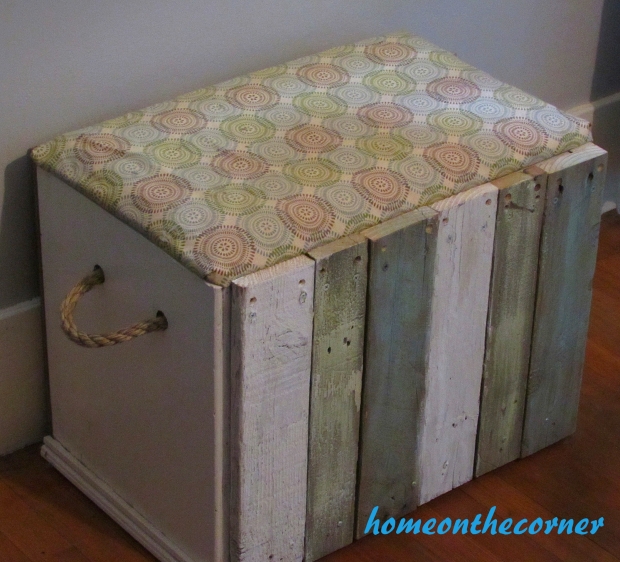 2015 Home Tour Wooden Box Makeover