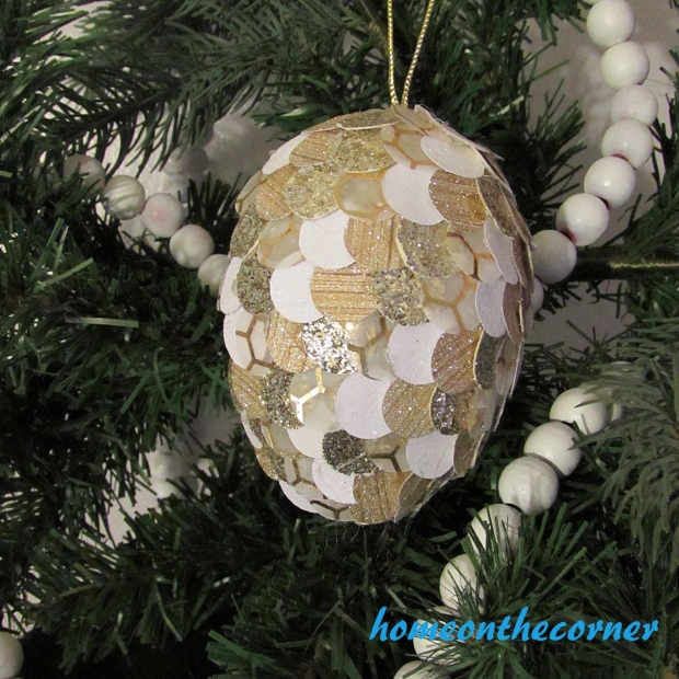 Christmas PInecone Ornament