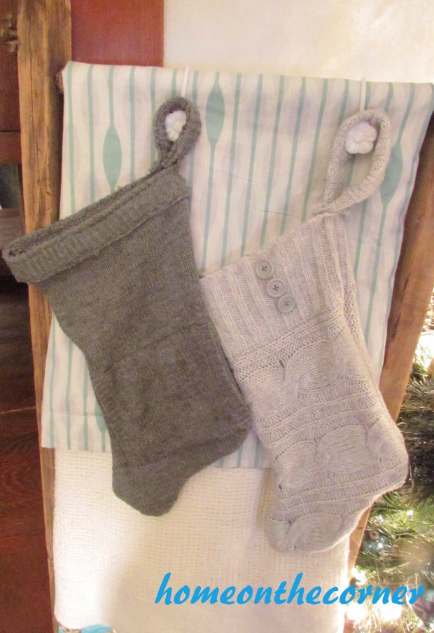 sweater christmas stockings