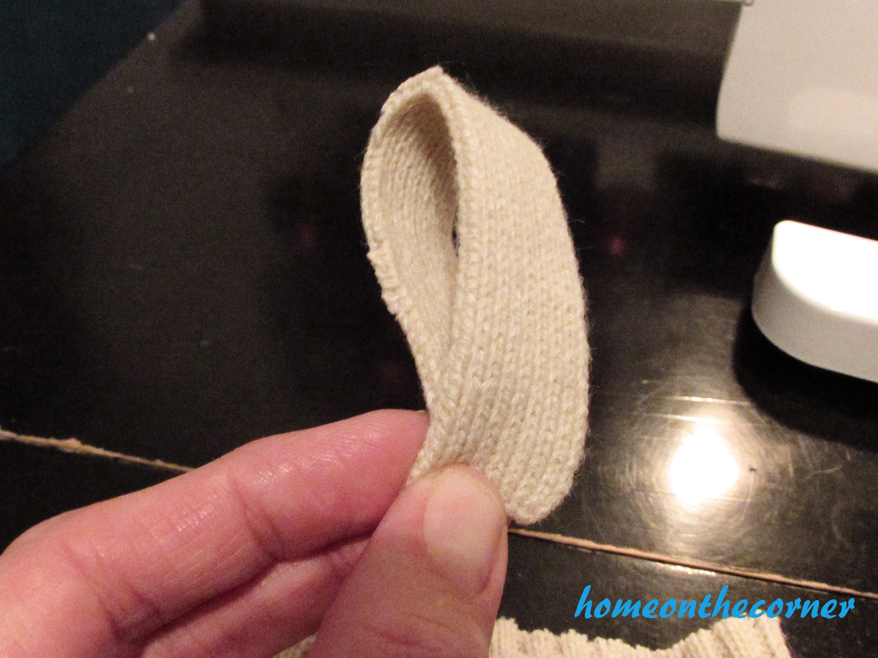 Sweater Stocking Tutorial Loop