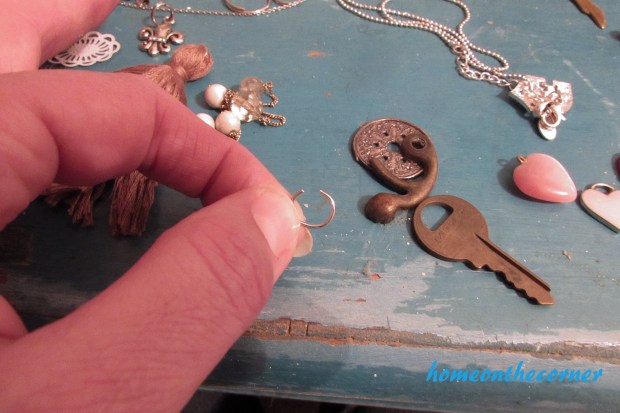 tassel key chain jump ring