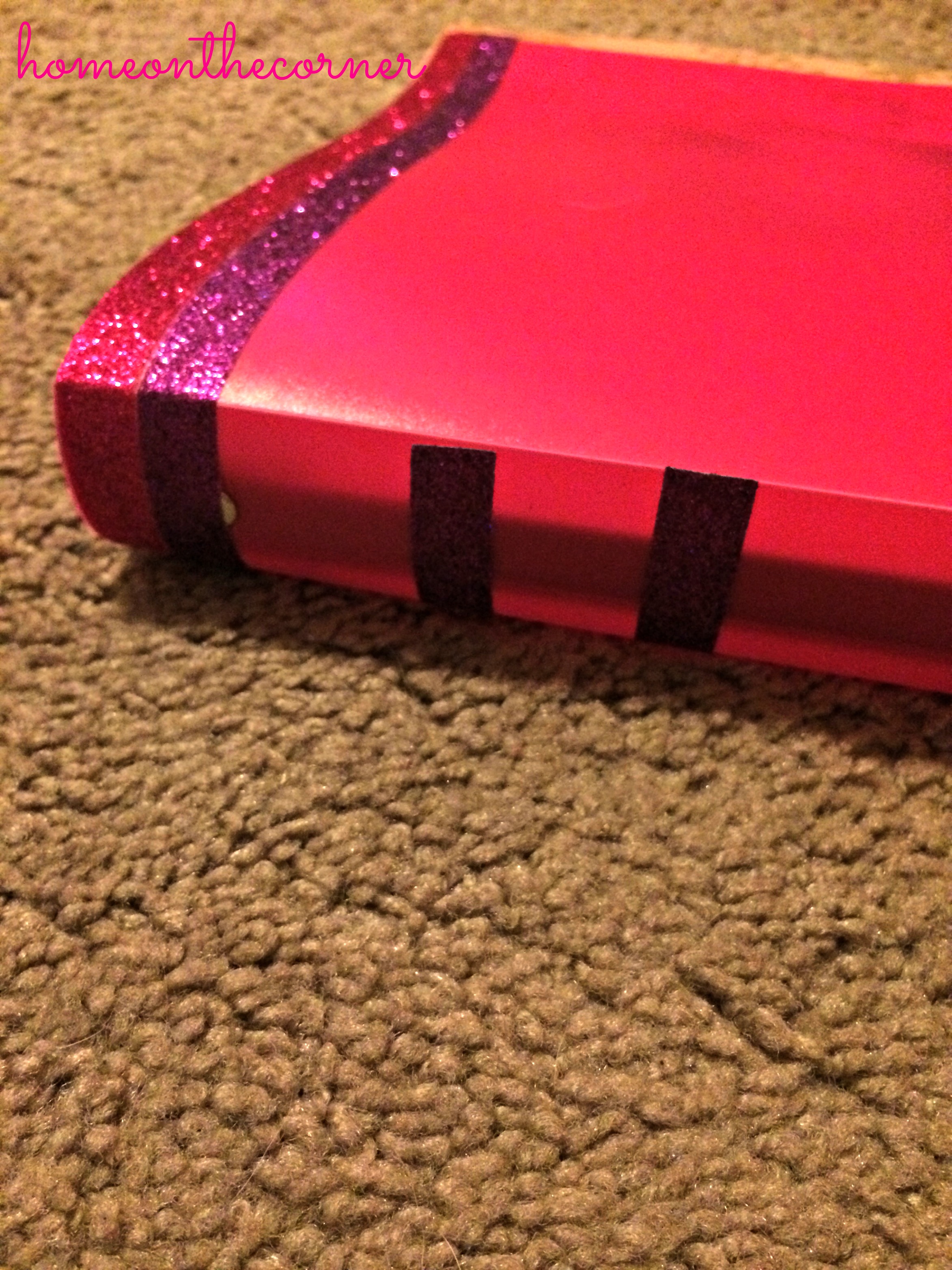 Pink Binder Spine