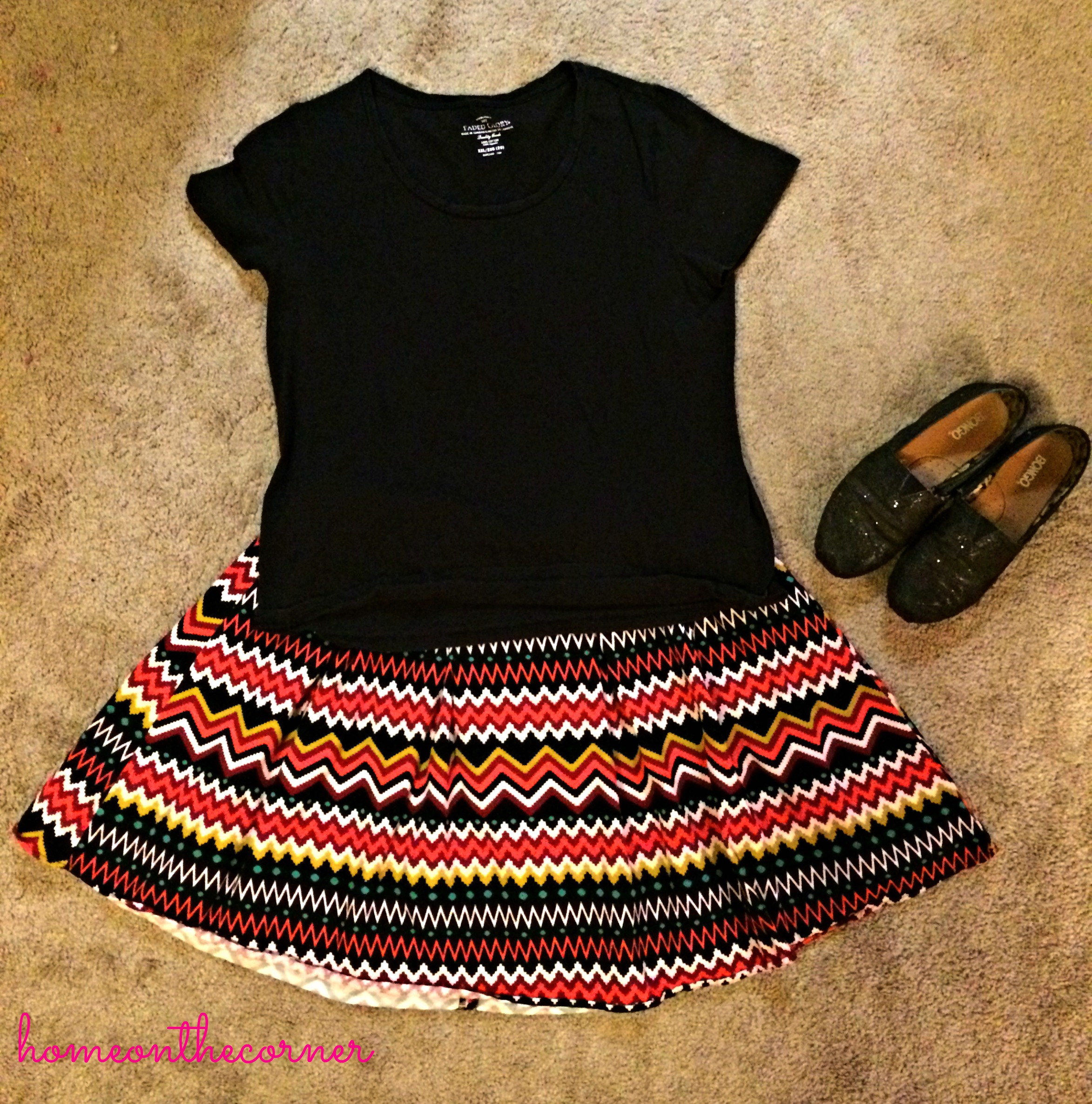 Chevron Skirt 2