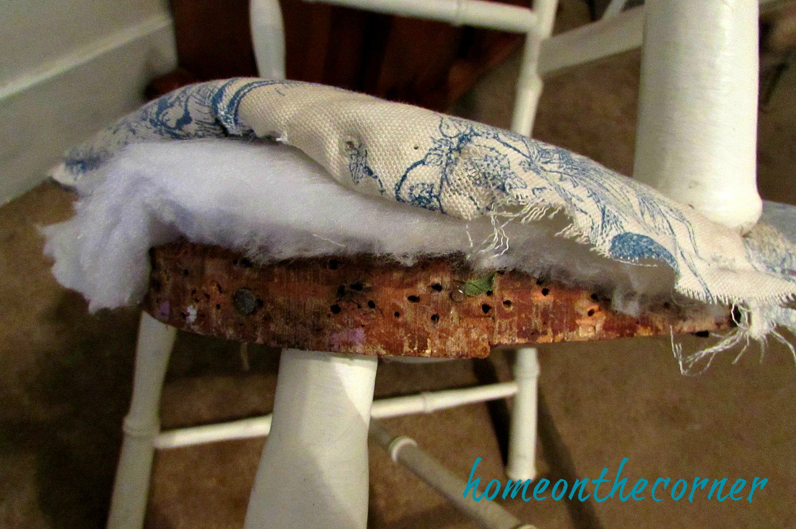 grandpas chair makeover