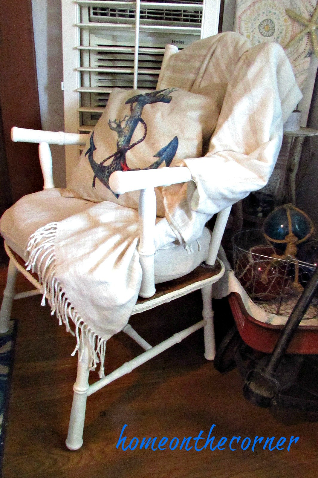 grandpa's chair styled