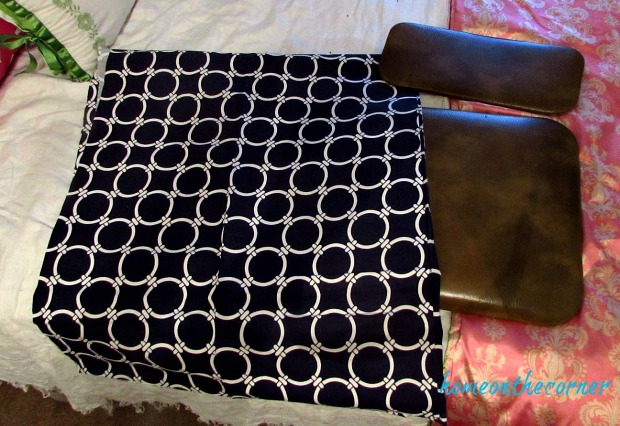 folding chair makeover fabric