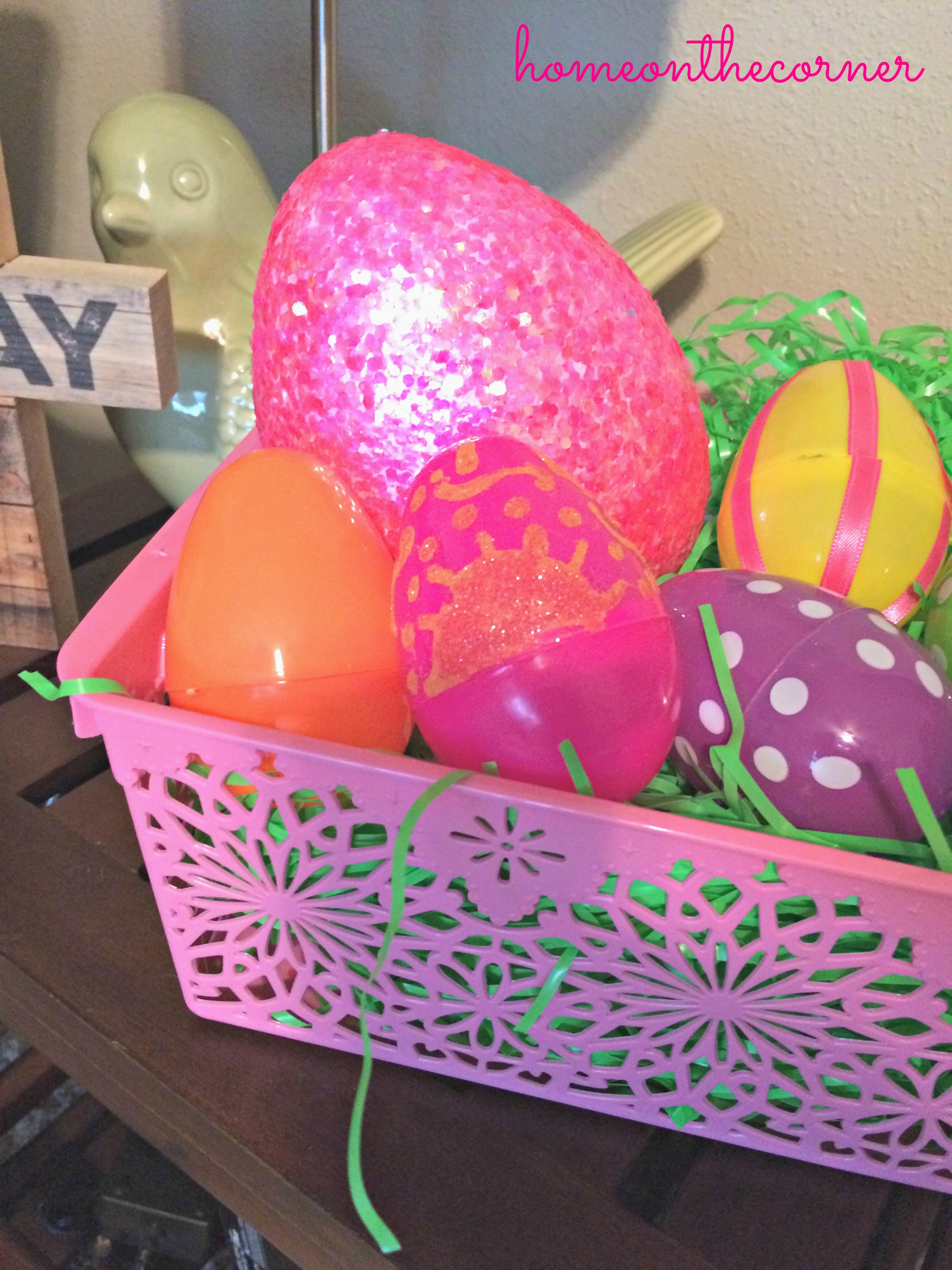 Easter Egg Pink Close Up