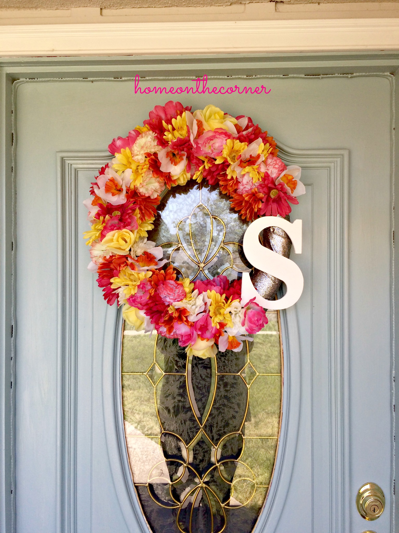 Flower Wreath Finished