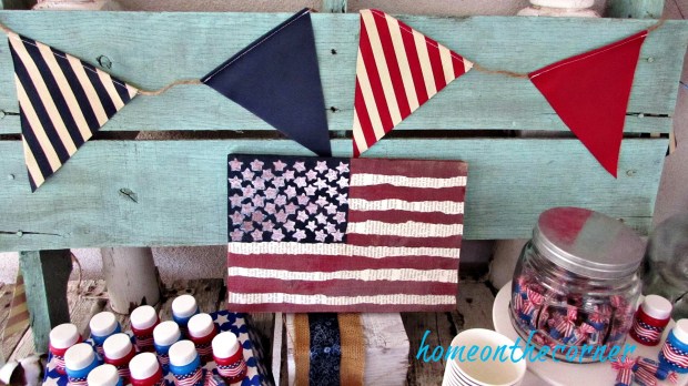 patriotic banner flags diy flag