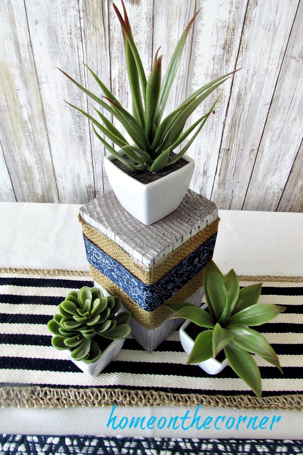 tablescapes 2017 navy and white with succulents