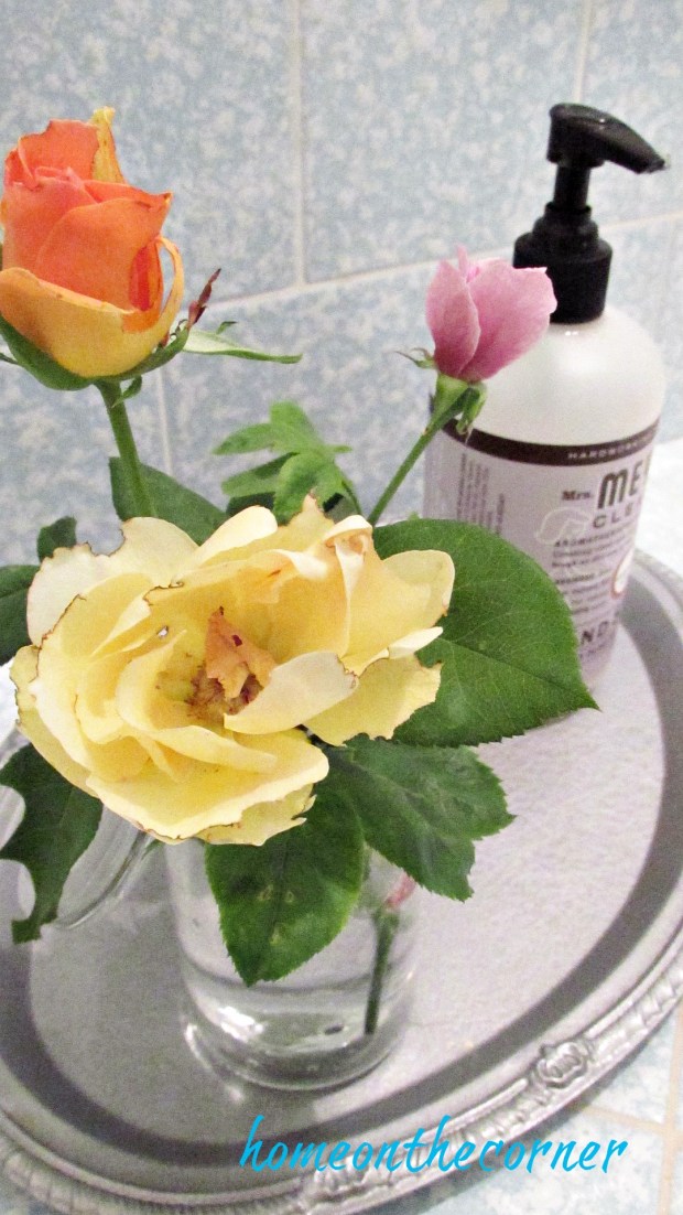 master bathroom makeover fresh roses