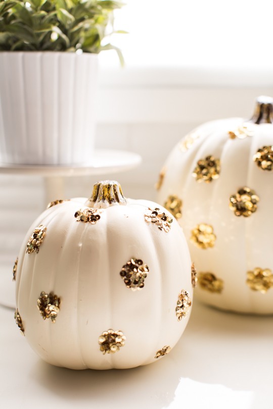 Sequins Pumpkins