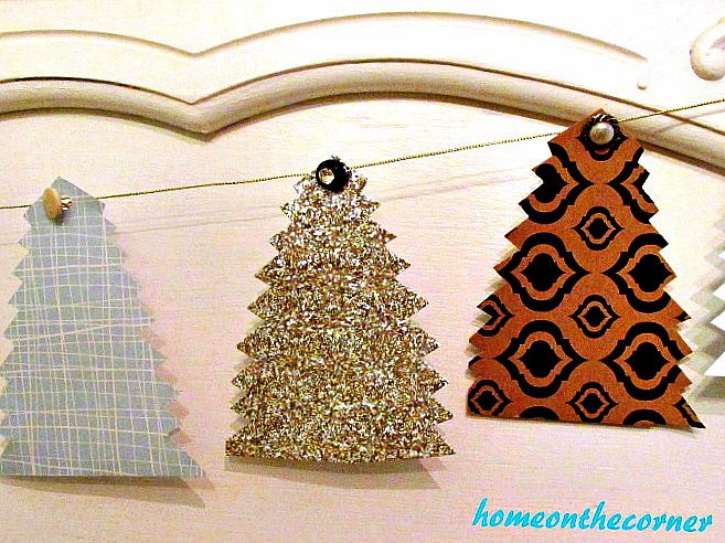 Christmas Tree Garland 3 Trees 2017