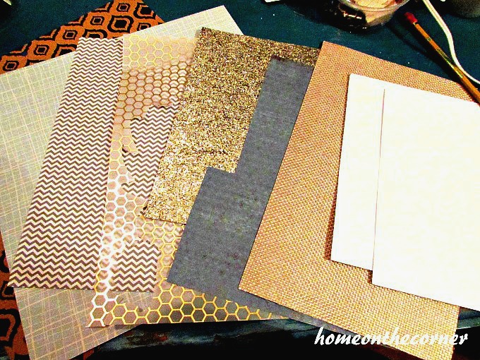 Christmas Tree Garland Papers 2017