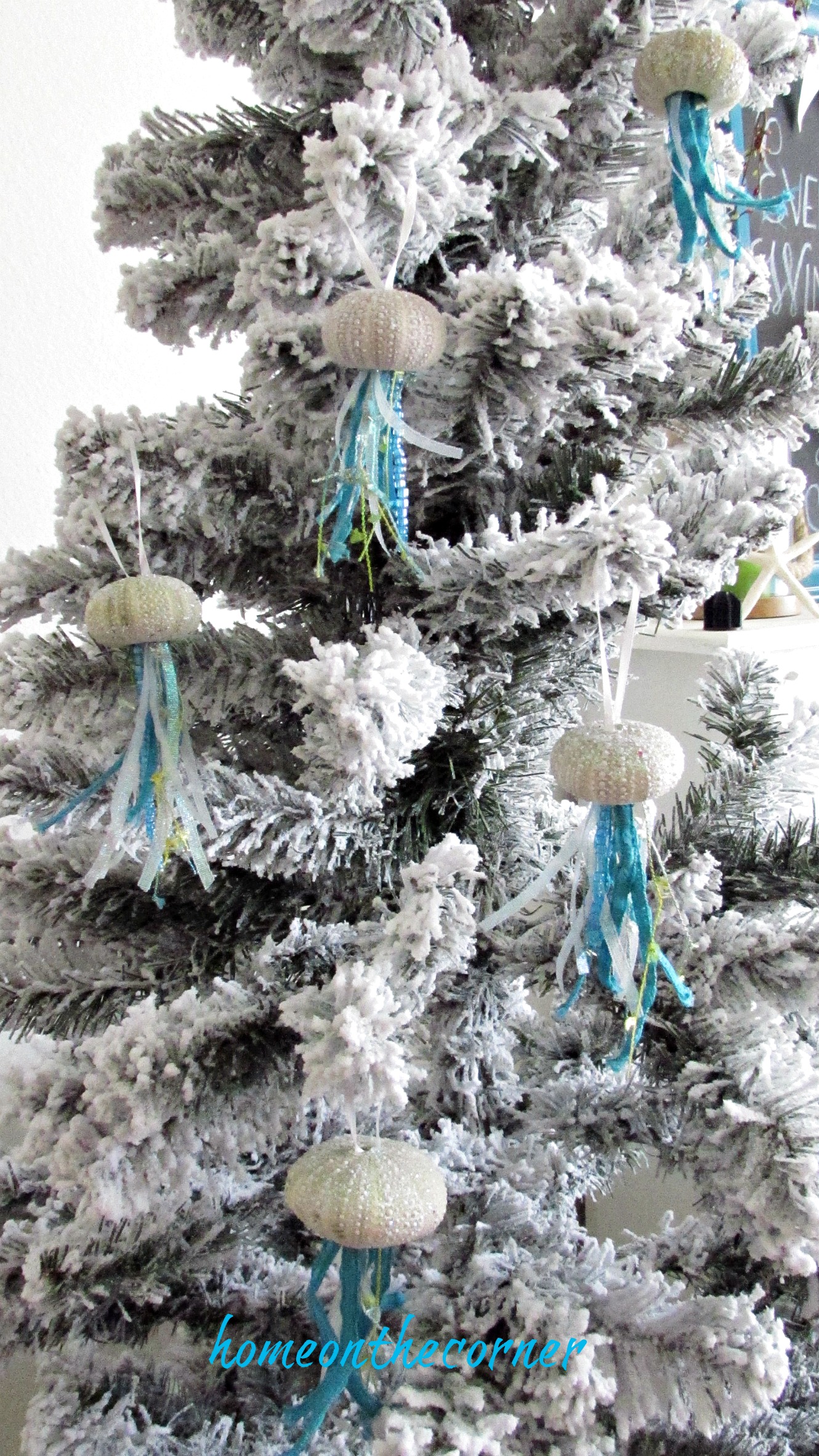 ornament exchange 2017 sea urchin jelly fish