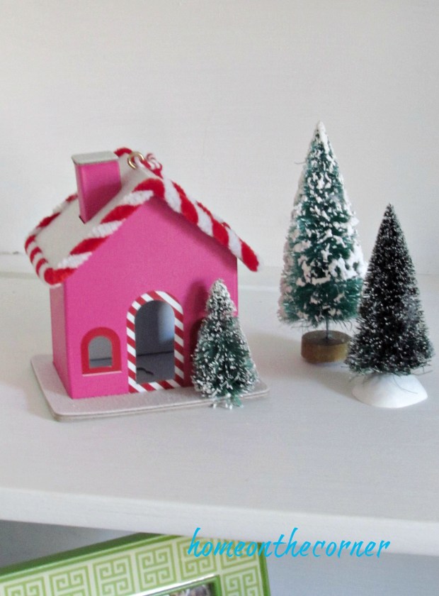 Christmas in the guest room pink house