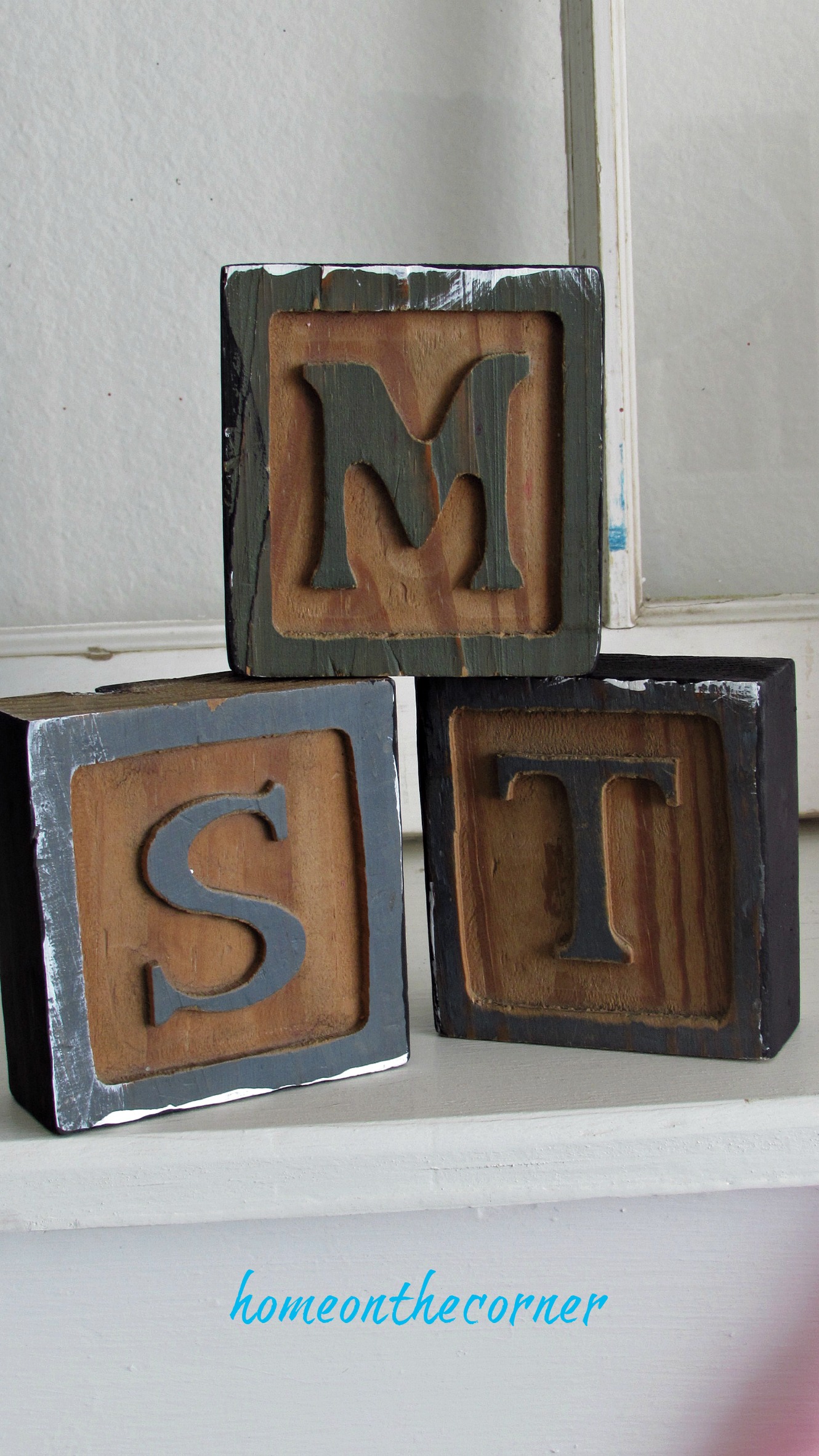 wooden blocks i love you