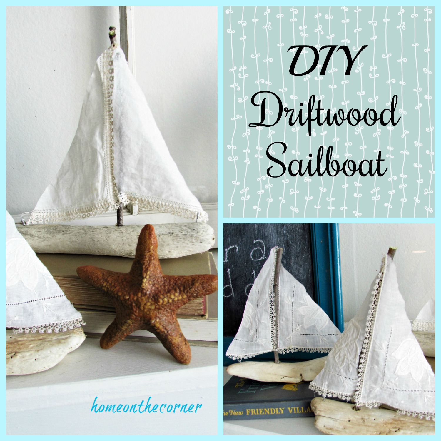 DIY Driftwood Sailboat Title