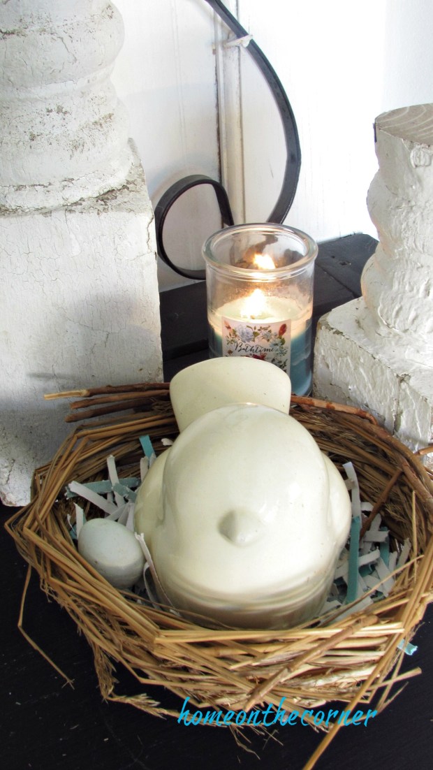 spring entryway bird and nest - Copy