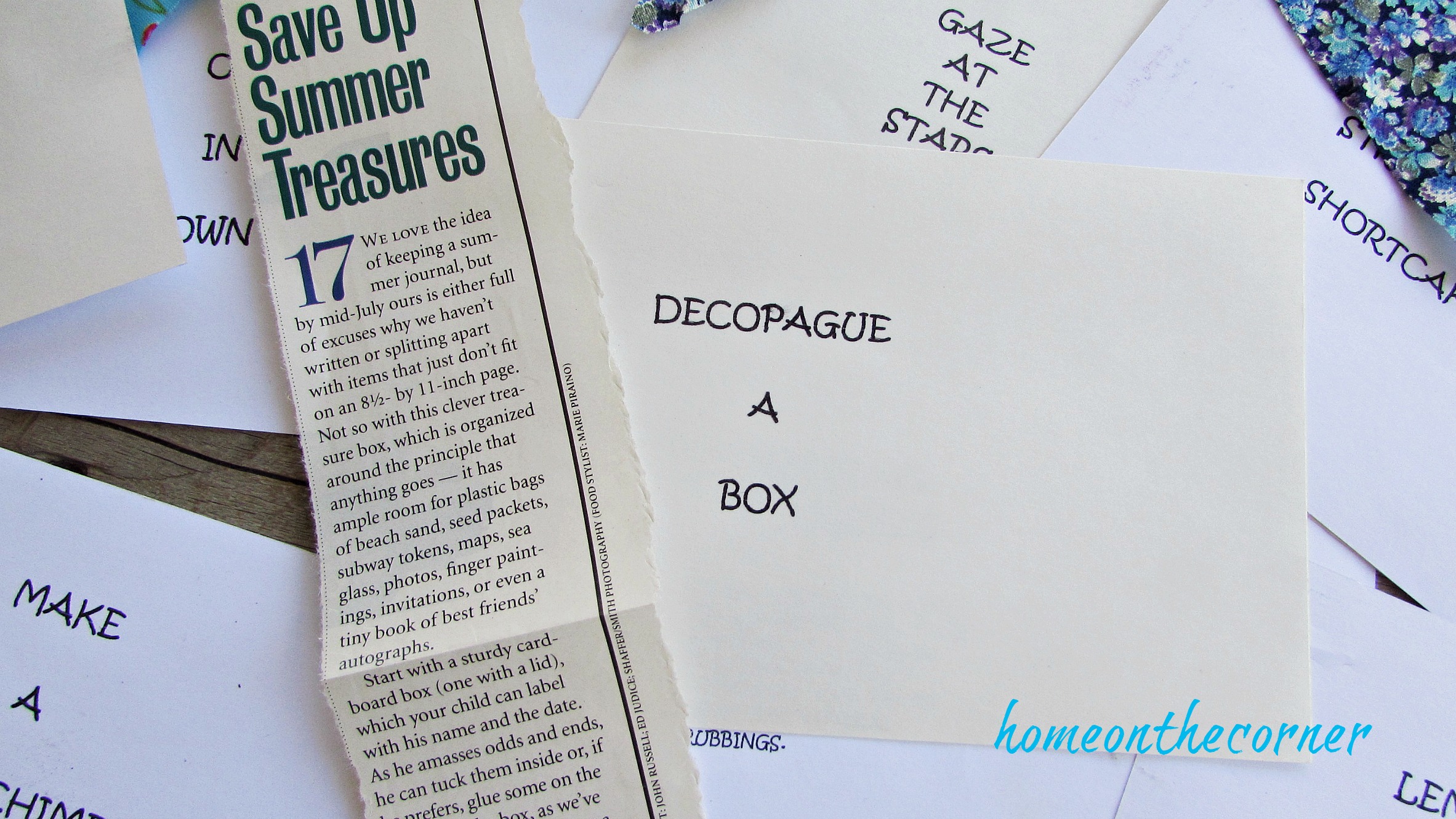 summer fun ideas crafts