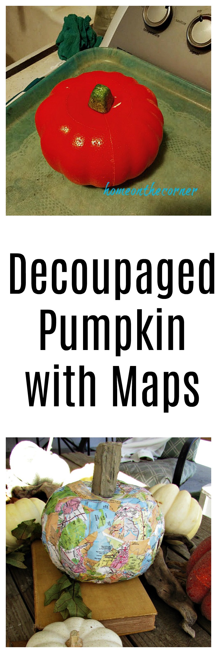 travel map pumpkin title