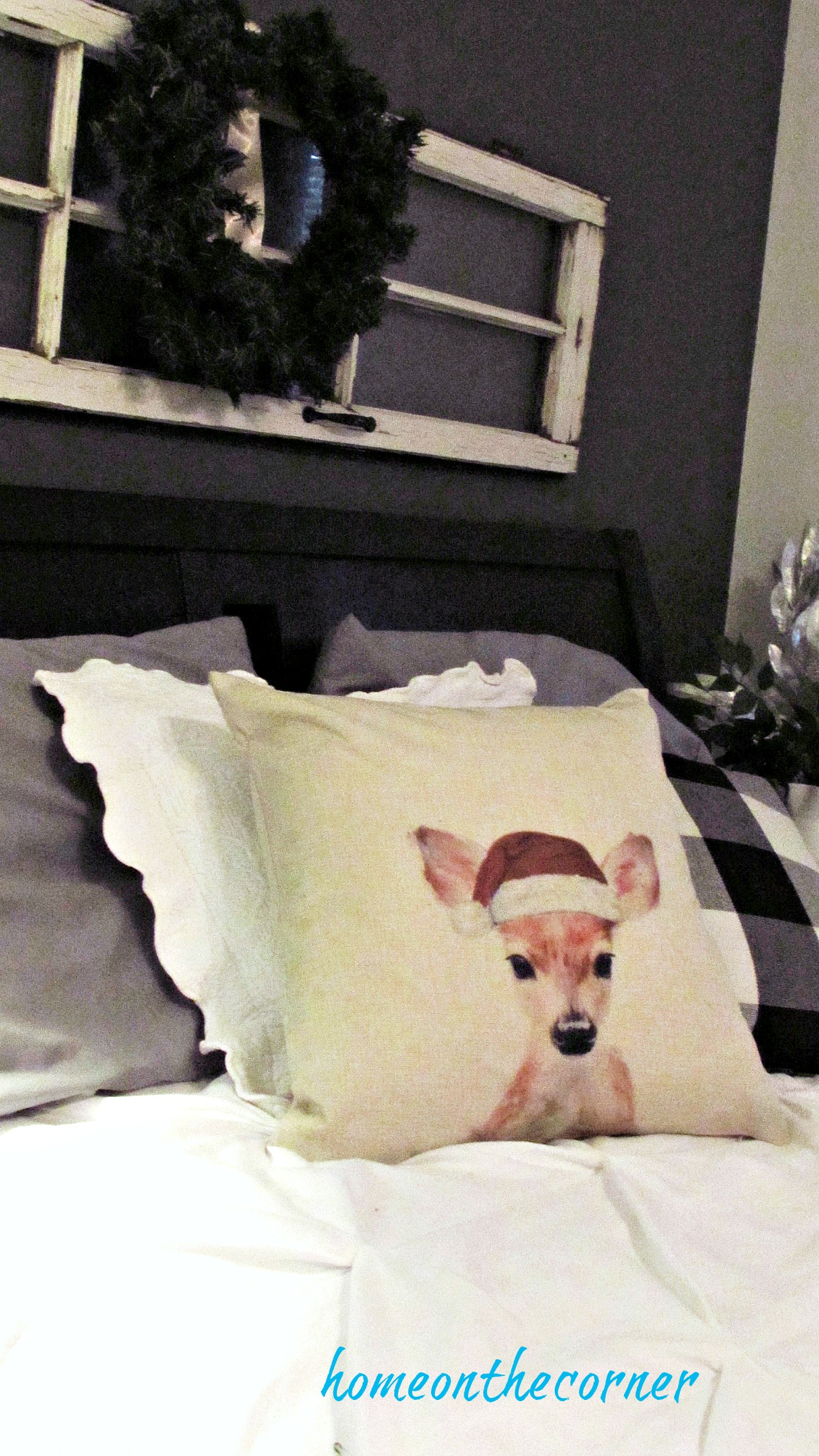 getting ready for guests pillows