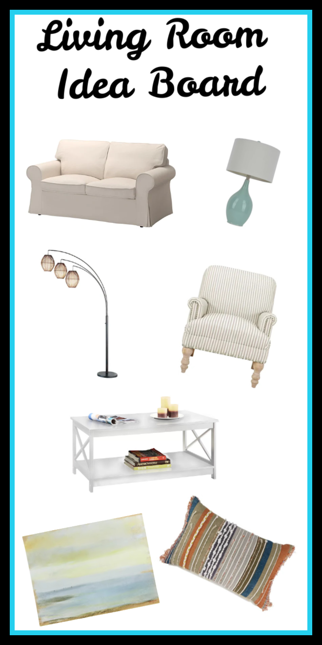 living room idea board