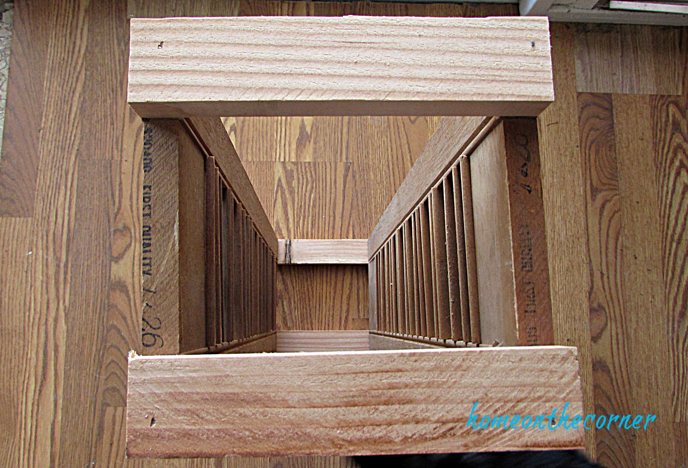 shutter lantern top view