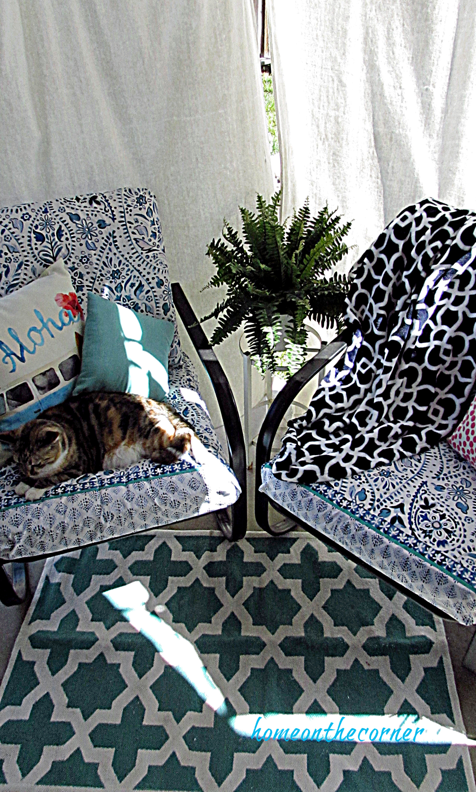 outdoor cushion patio porch