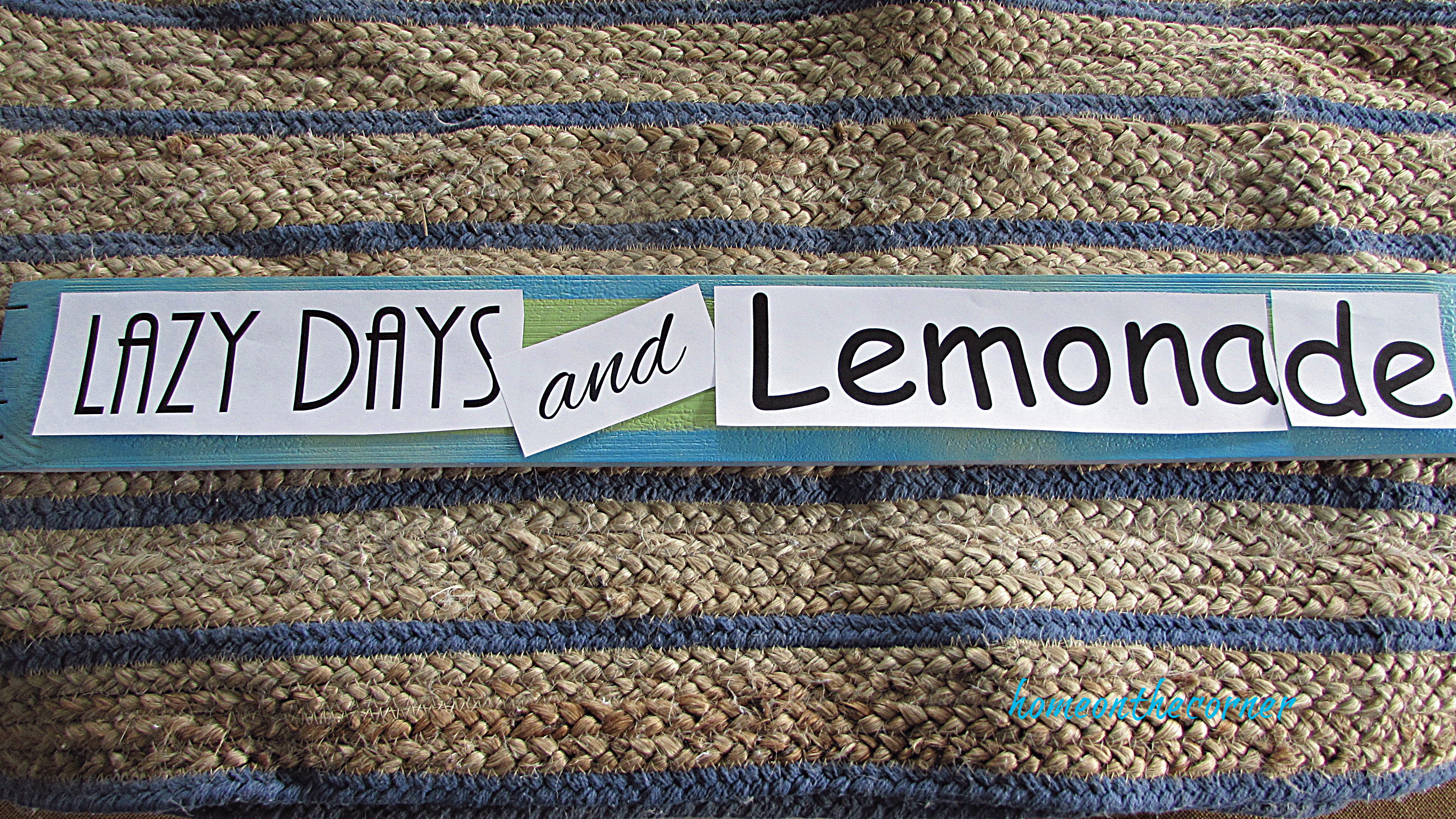 lazy days and lemonade printout