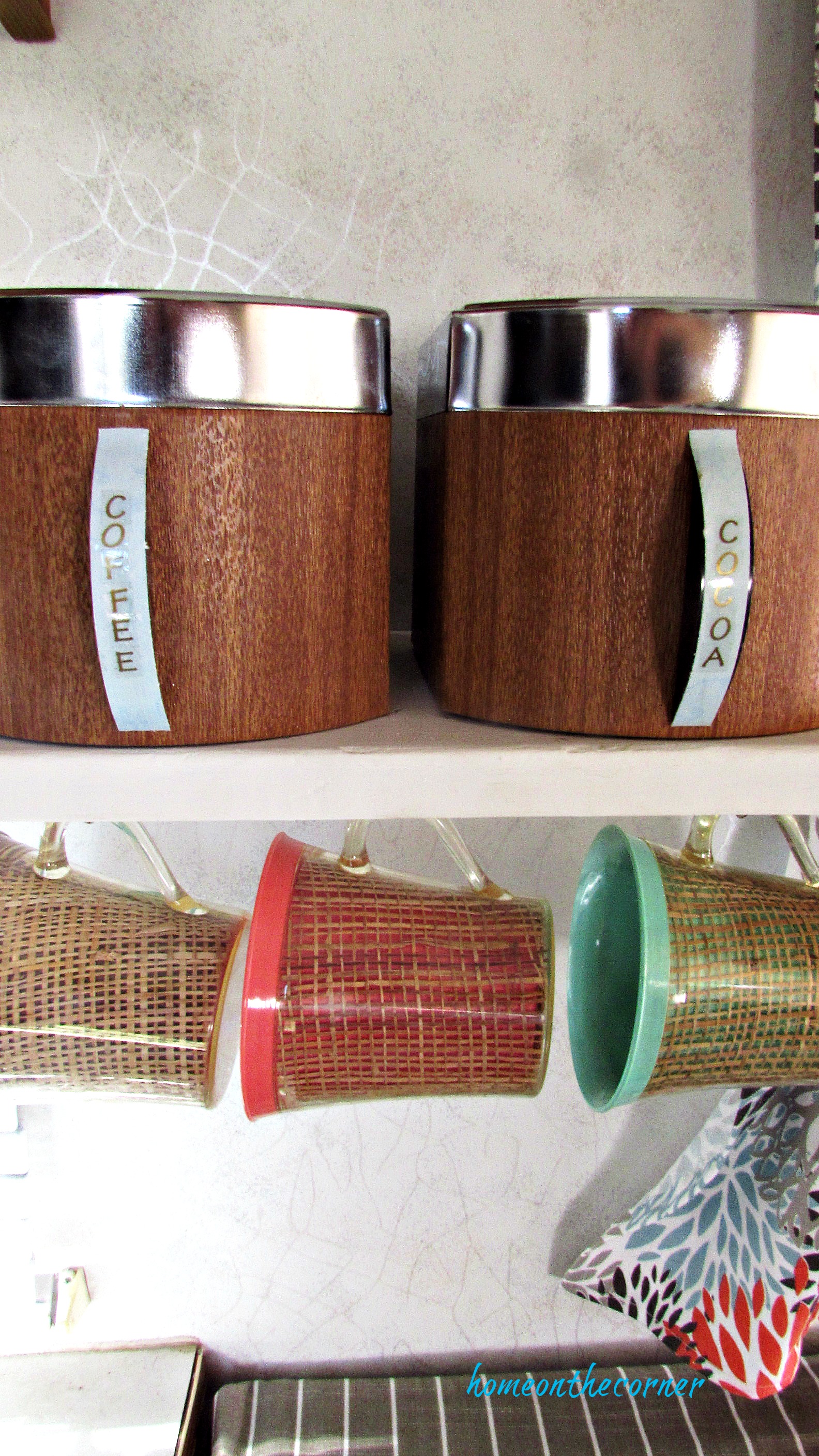 rv makeover canisters and mugs