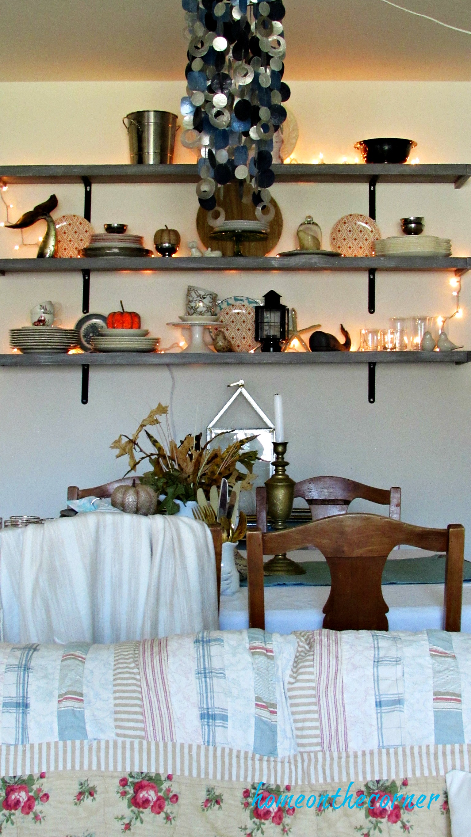 fall living room dining room 2019