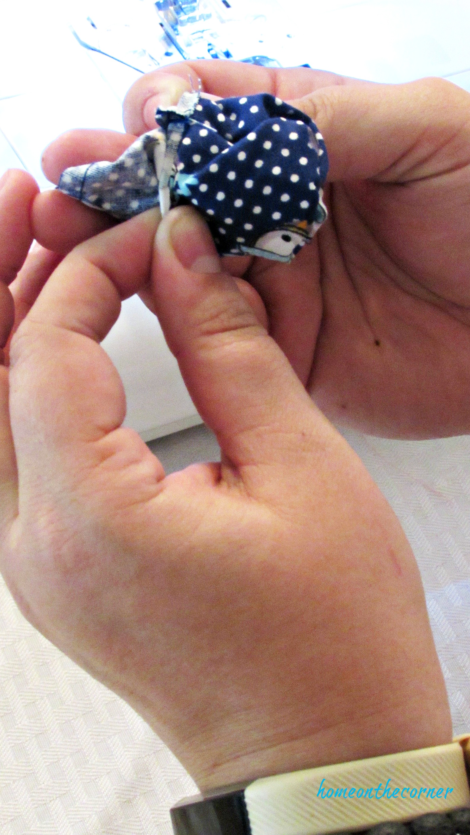 hand warmer turn right side out