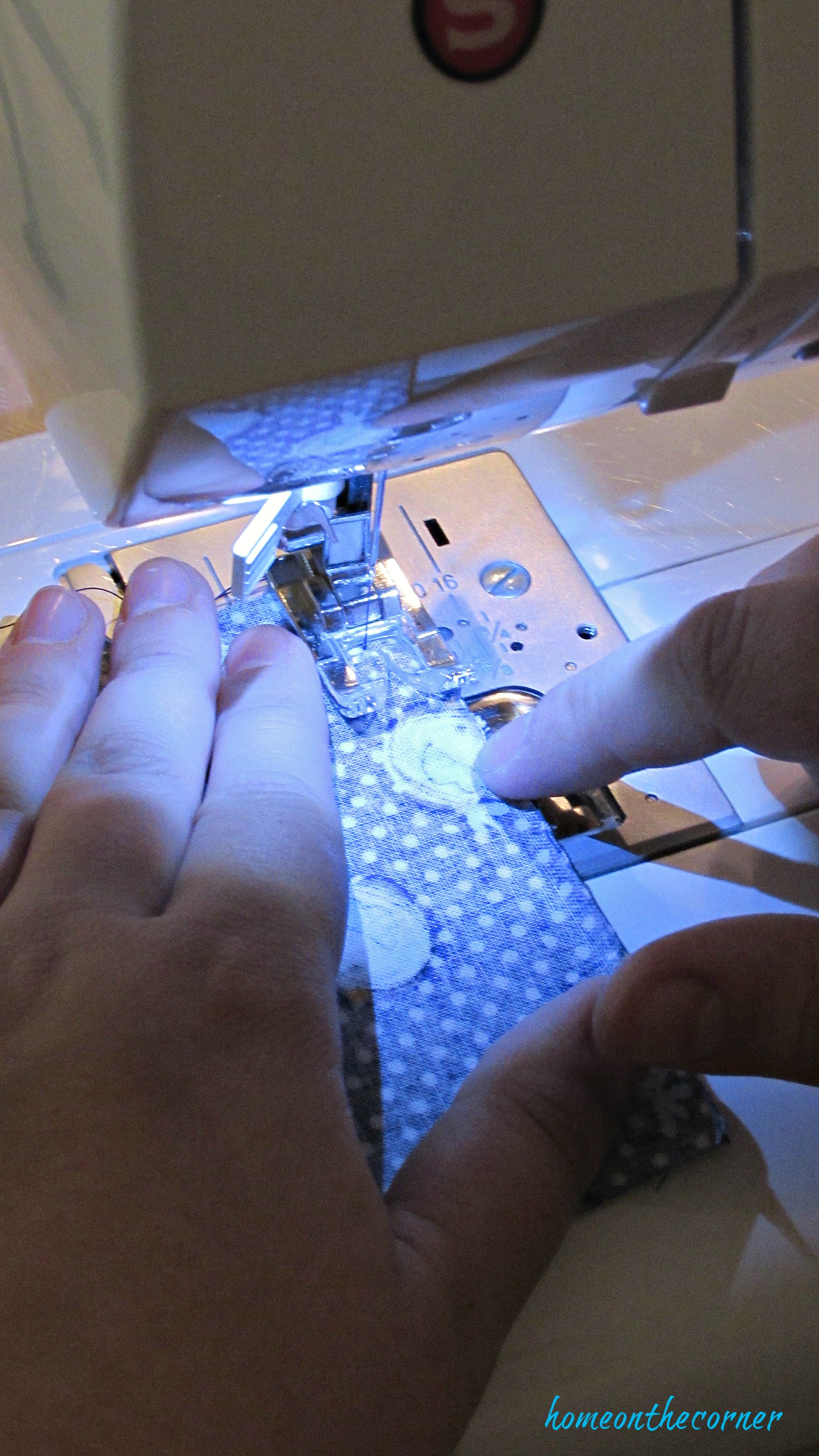 hand warmers sewing seam