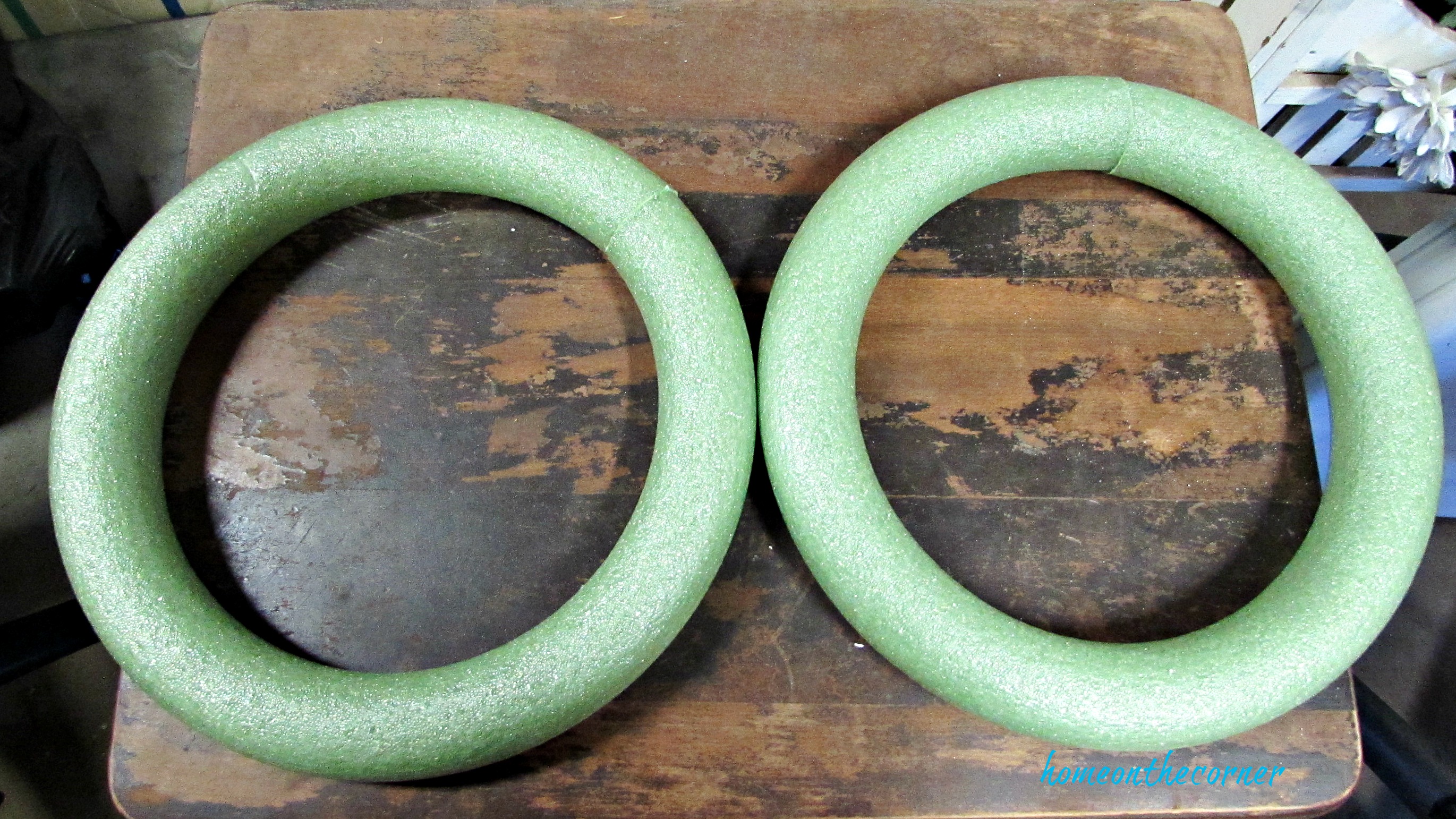 christmas wreath foam form