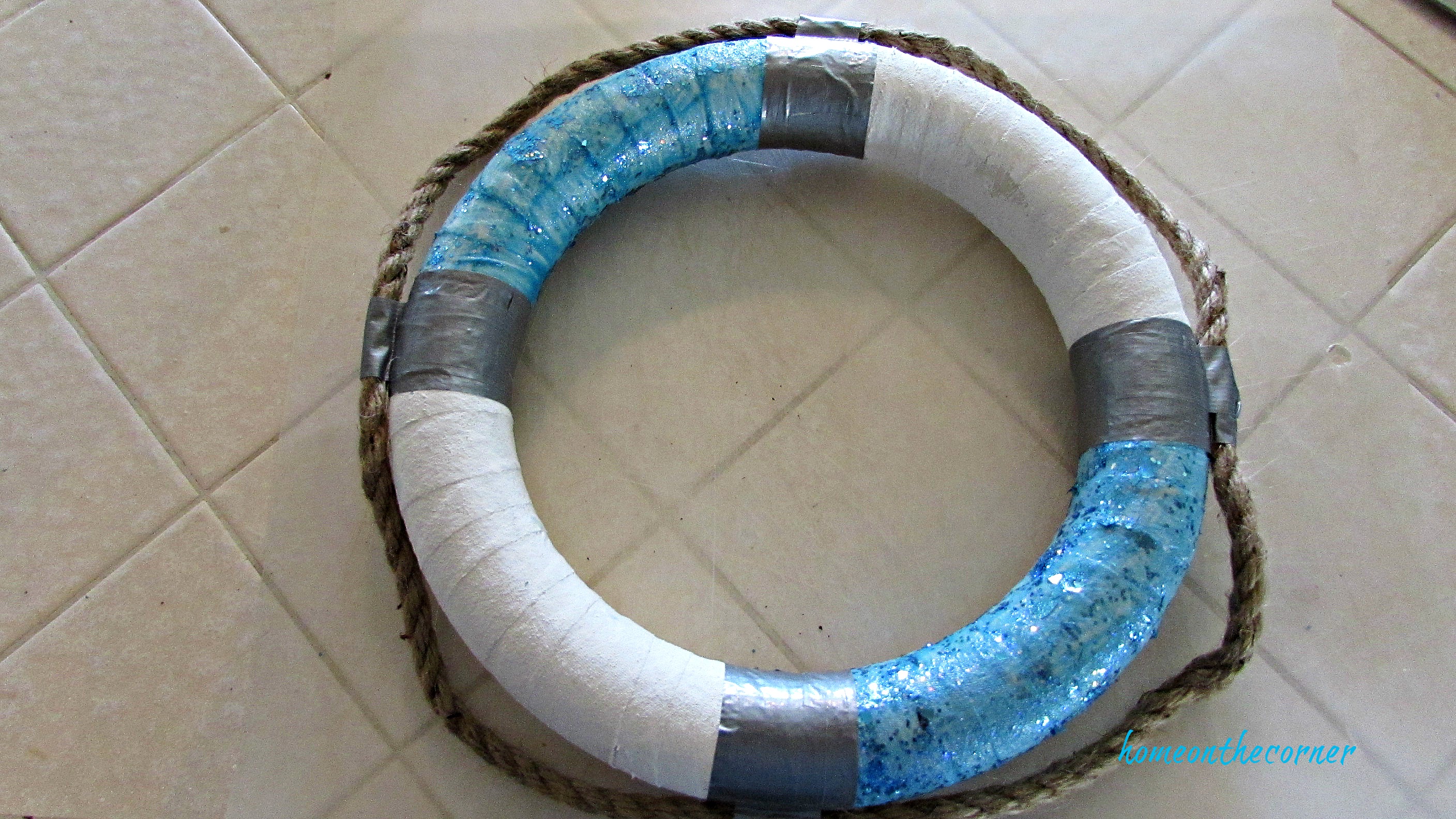 christmas wreath life buoy