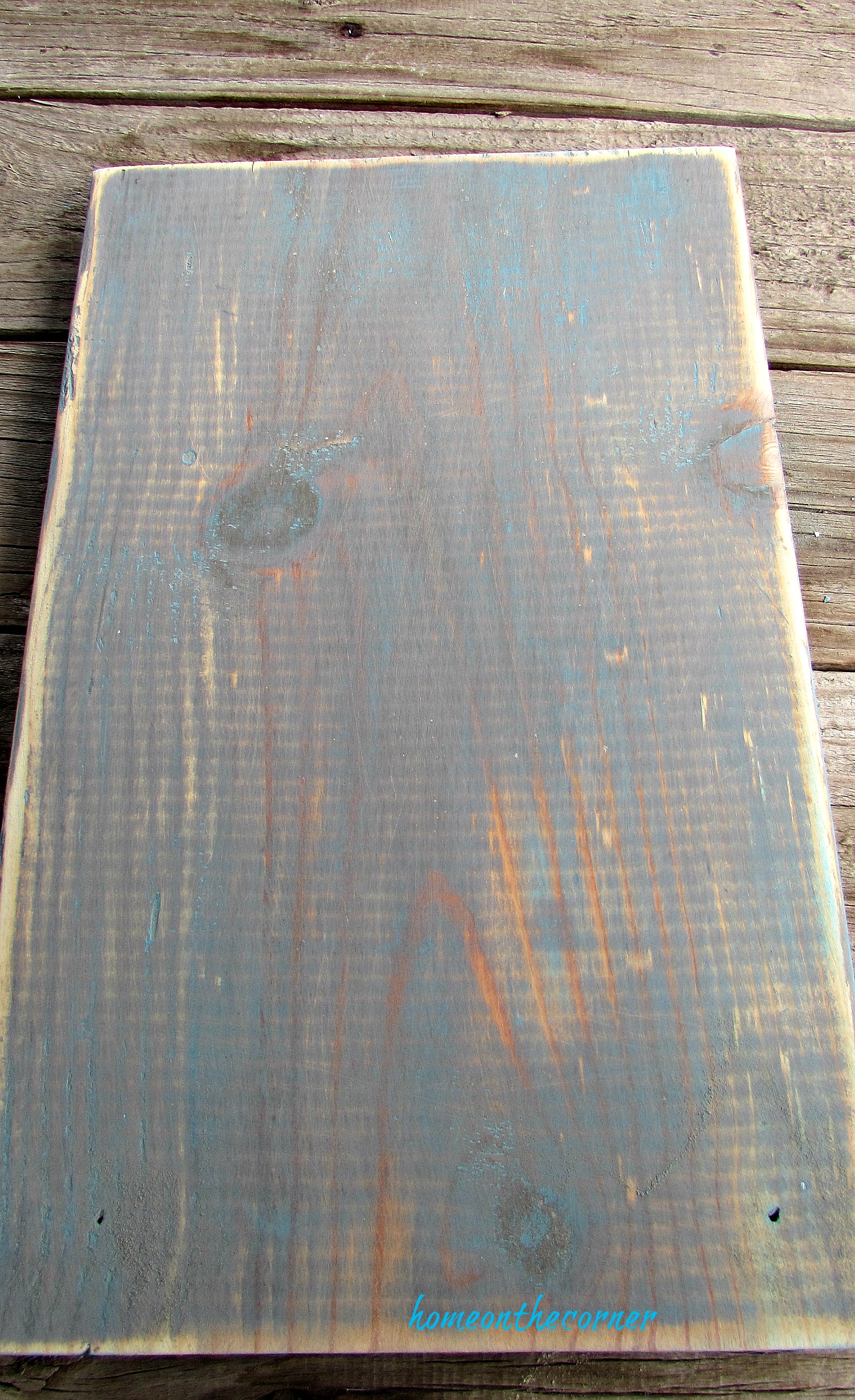 recycled hardware sanded board